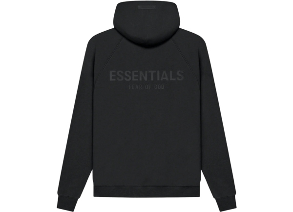 FEAR OF GOD 'ESSENTIALS' PULL-OVER HOODIE BLACK (SS21)