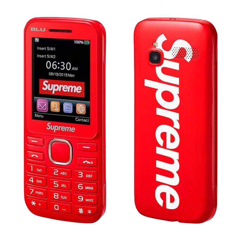 SUPREME ‘BURNER PHONE' RED